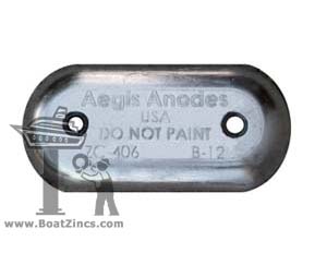 AZC-406 Hull Aluminum Anode