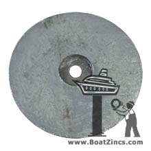 Azimut 135mm Transom Hull Zinc Anode