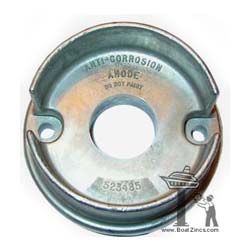 523485 Force Propeller Spool Zinc Anode 