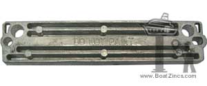 55321-94900 Suzuki Outboard Bar Zinc Anode (3B760-2180, 3C760-2181, 5030907)