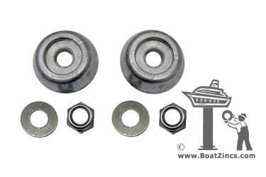 Lewmar 589550 Zinc Anode Kit for 250/300TT (Pair)