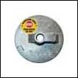 76214-4M Mercury/Mercruiser Flat Trim Tab Magnesium Anode, No Threads