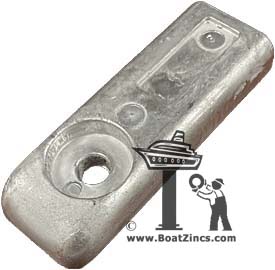 Verado 6 Trim Cylinder Aluminum Anode 892227A