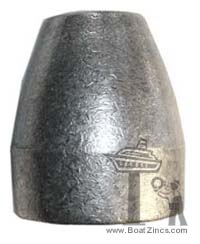 865182A Mercruiser Bravo III (2003+) Prop Nut Cone Aluminum Anode