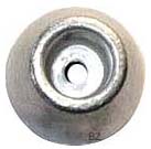 865182A Mercruiser Bravo III (2003+) Prop Nut Cone Aluminum Anode