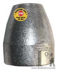 865182M Mercruiser Bravo III (2003+) Propeller Cone Magnesium Anode