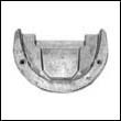 984513 OMC Cobra Front Gearcase Zinc Anode (3853818)
