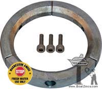 3858399M Volvo Penta Propeller 3-Piece Collar Magnesium Anode (3858400)