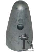 833915 Volvo Penta Propeller Shaft Zinc Anode &ndash; 1-1/4" Shaft