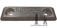 Z03B Hull Zinc Anode (ZHC-11, ZD78B)