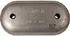 ZC-406 Zinc Anode (B-12, ZC406, B12)