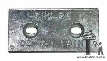Slotted ZHC-23 Zinc Anode (B-9 )