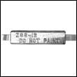 ZSS-12A Weld-On Zinc Anode with Aluminum Strap (Z-3A)