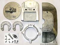 Alpha One Gen II Aluminum Anode Kit
