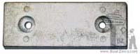 Trim Tab Zinc Anodes for Azimut / Ferretti
