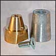 Beneteau 30mm Propeller Nut with Zinc Anode
