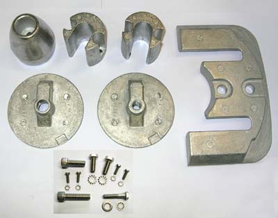 Bravo III (2004+) Magnesium Anode Kit