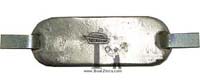 Navy 9-14 Hull Zinc Anode