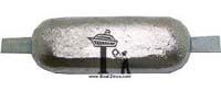 Navy Weld-On Zinc Anode 9-14