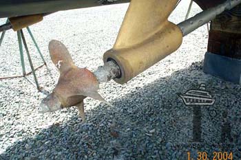 Propeller and Shaft Corrosion