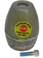 Bravo III Propeller Nut Magnesium Anode Replacement