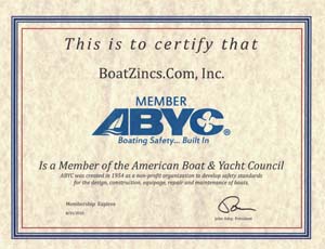 BoatZincs.com is a member of ABYC