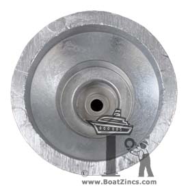 Inside View of the Twin Disc BCS BP550 Bow Thruster Zinc Anode