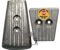 in Magnesium Martyr CM3855411M Volvo Penta Anode Transom Plate for SX Drive 