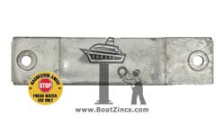06411-ZV5-000M Honda 30-50 HP Outboard Small Bar Magnesium Anode