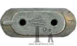 41106-935-812 Honda Outboard Bar Zinc Anode (6E0-45251-11) 