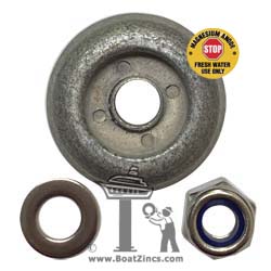 Lewmar 589350MG Magnesium Anode Kit for 185TT