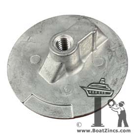 76214-5 Mercury/Mercruiser Flat Trim Tab Zinc Anode