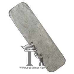 X-45-3 Zinc Anode for Walter® Keel Coolers 