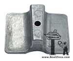 6AH-45251-00 Yamaha Outboard Aluminum Anode