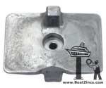 6AH-45251-00 Yamaha Outboard Aluminum Anode