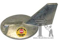 6K1-45371-02M Yamaha Outboard Trim Tab Magnesium Anode (LH)