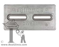 DP-612 Zinc Anode (DP-1, Diver's Plate, Diver's Dream, Diver's Delight, DD-612)