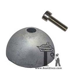 Zinc Anode for Quick BTQ/BTR Thrusters with 140mm Tunnel (MMANBTQ14000)