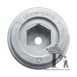 Aluminum Anode for Quick BTQ/BTR Thrusters with 140mm Tunnel (MMANBTQ14000)