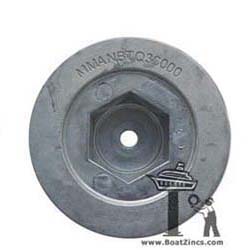 Zinc Anode for Quick BTQ/BTR Thrusters with 300mm Tunnel (MMANBTQ300)