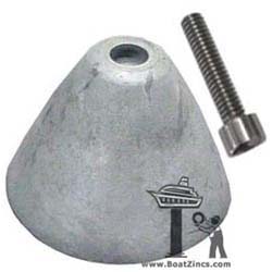 Aluminum Anode for Quick BTQ/BTR Thrusters with 300mm Tunnel (MMANBTQ300)
