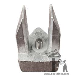 Spurs Line Cutter Aluminum Anode - Size C-D-E